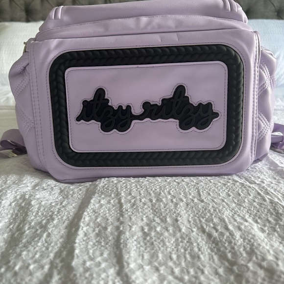 Itzy Ritzy Lavender Boss Backpack! - Picture 7 of 9